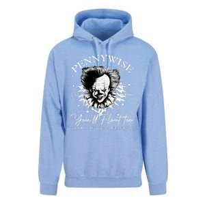 Pennywise Est 1986 You’Ll Float Too Tasty Tasty Beautiful Fear Halloween Unisex Surf Hoodie