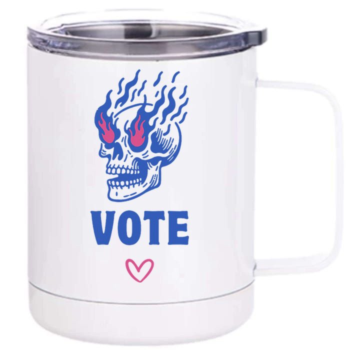 Presidential Election 2024 Cast Your Vote 2024 12 oz Stainless Steel Tumbler Cup