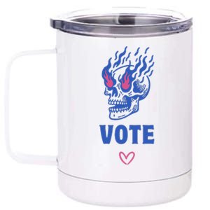 Presidential Election 2024 Cast Your Vote 2024 12 oz Stainless Steel Tumbler Cup