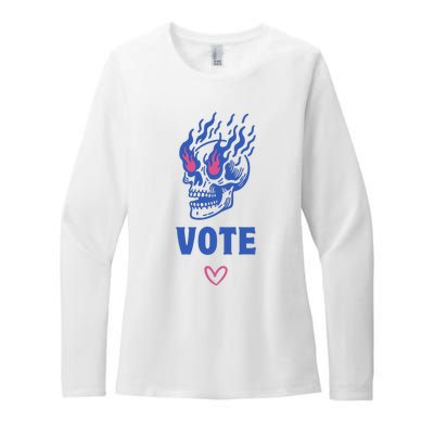 Presidential Election 2024 Cast Your Vote 2024 Womens CVC Long Sleeve Shirt