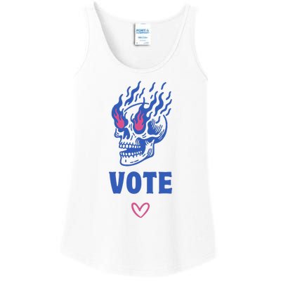 Presidential Election 2024 Cast Your Vote 2024 Ladies Essential Tank