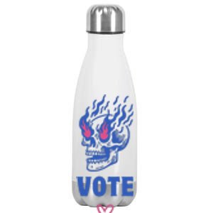 Presidential Election 2024 Cast Your Vote 2024 Stainless Steel Insulated Water Bottle