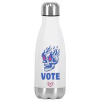 Presidential Election 2024 Cast Your Vote 2024 Stainless Steel Insulated Water Bottle