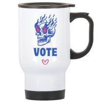 Presidential Election 2024 Cast Your Vote 2024 Stainless Steel Travel Mug