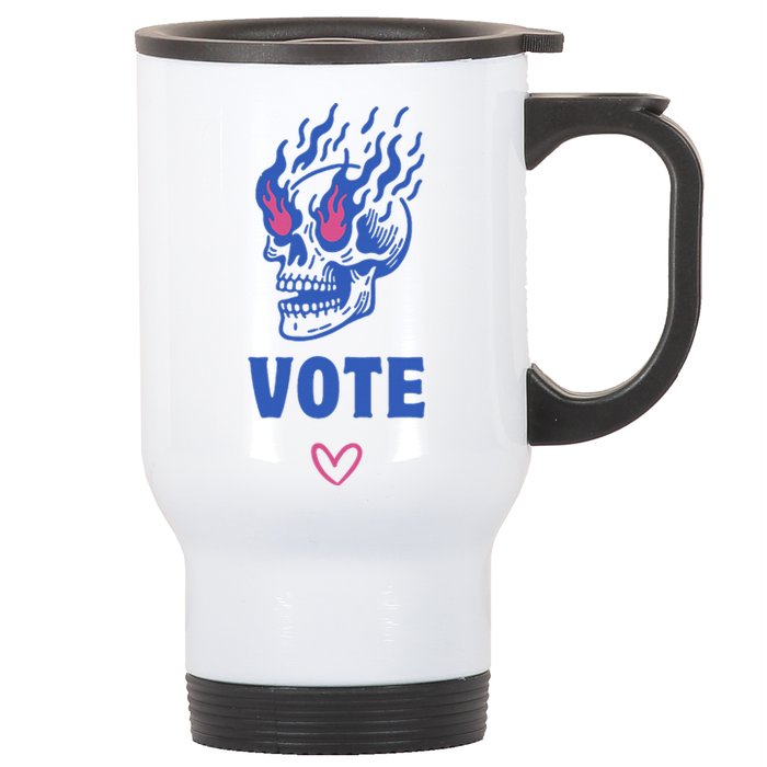 Presidential Election 2024 Cast Your Vote 2024 Stainless Steel Travel Mug