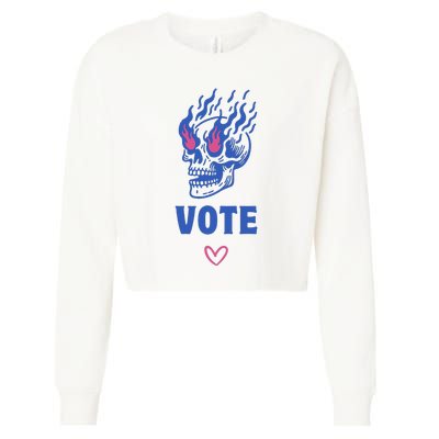 Presidential Election 2024 Cast Your Vote 2024 Cropped Pullover Crew