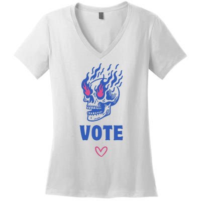 Presidential Election 2024 Cast Your Vote 2024 Women's V-Neck T-Shirt