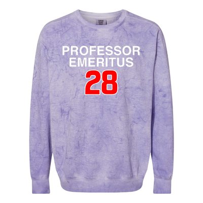 Professor Emeritus 28 Colorblast Crewneck Sweatshirt