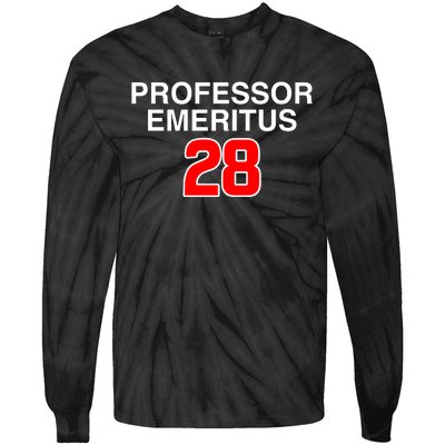 Professor Emeritus 28 Tie-Dye Long Sleeve Shirt