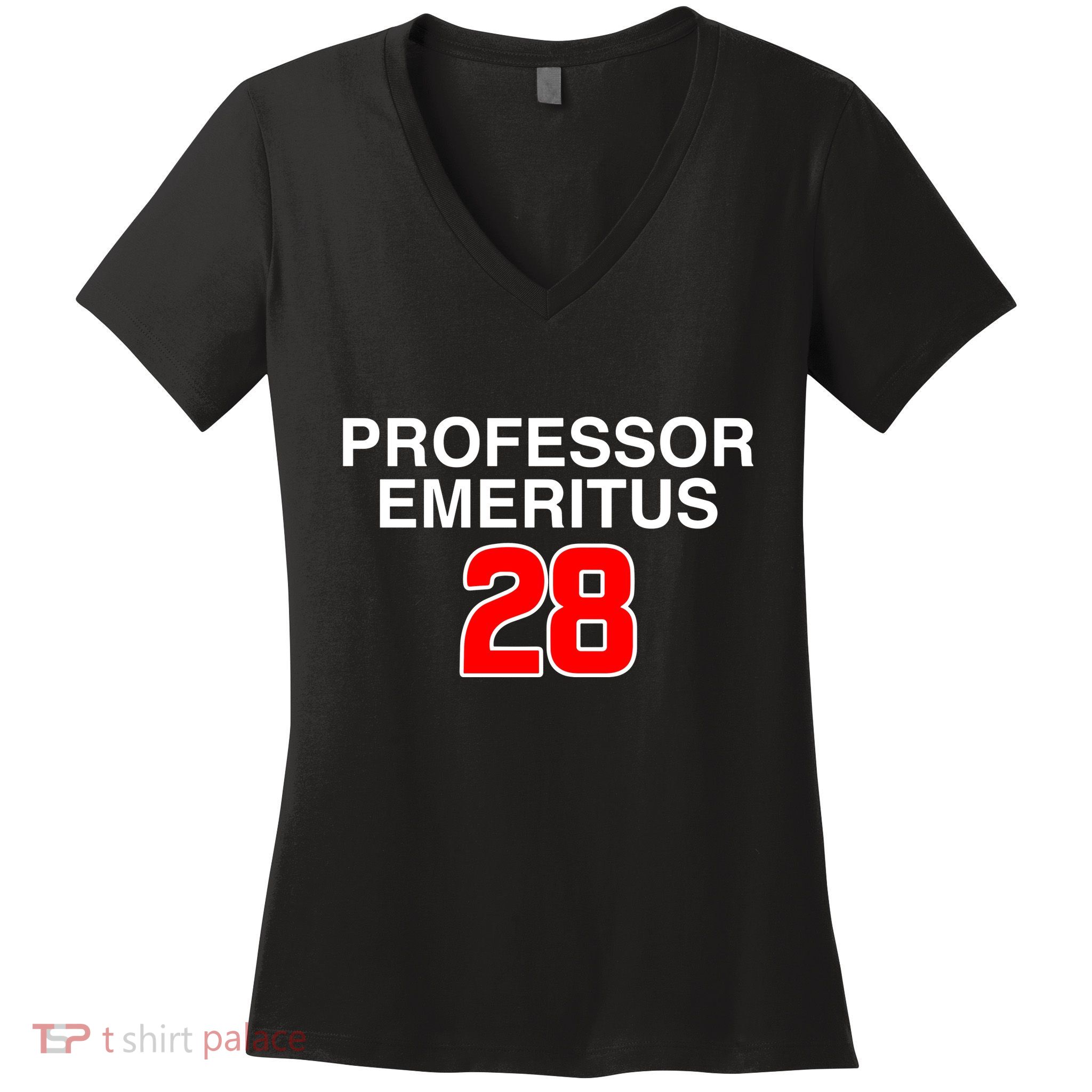 Professor Emeritus 28 Women's V-Neck T-Shirt