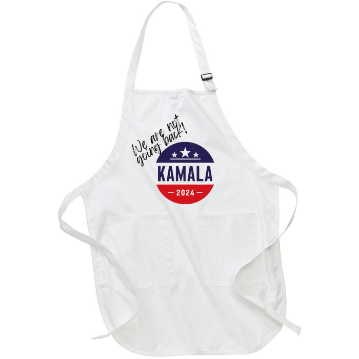 President Election 2024 Madame 47 Vote Usa Proud Democrats Full-Length Apron With Pockets