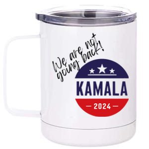 President Election 2024 Madame 47 Vote Usa Proud Democrats 12 oz Stainless Steel Tumbler Cup