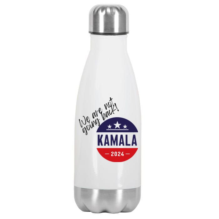 President Election 2024 Madame 47 Vote Usa Proud Democrats Stainless Steel Insulated Water Bottle