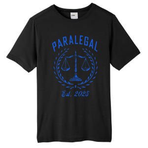 Paralegal Est. 2025 Scales Of Justice Tall Fusion ChromaSoft Performance T-Shirt