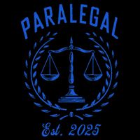 Paralegal Est. 2025 Scales Of Justice Womens Tank Top