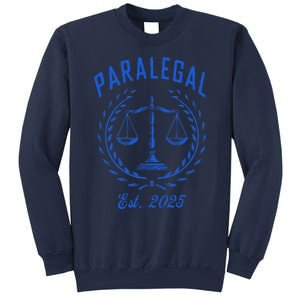 Paralegal Est. 2025 Scales Of Justice Sweatshirt