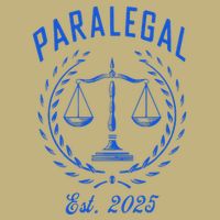 Paralegal Est. 2025 Scales Of Justice Cooling Performance Crew T-Shirt