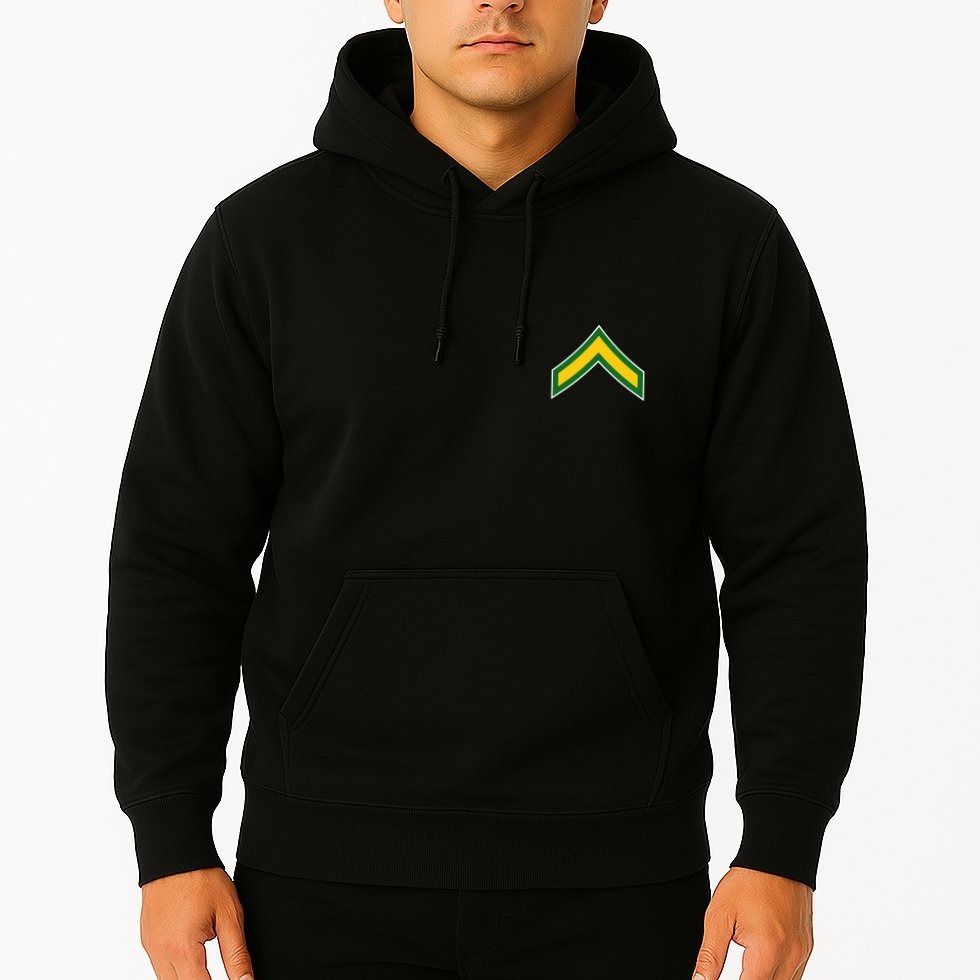 Private E 2 Mlitary Badge Hoodie