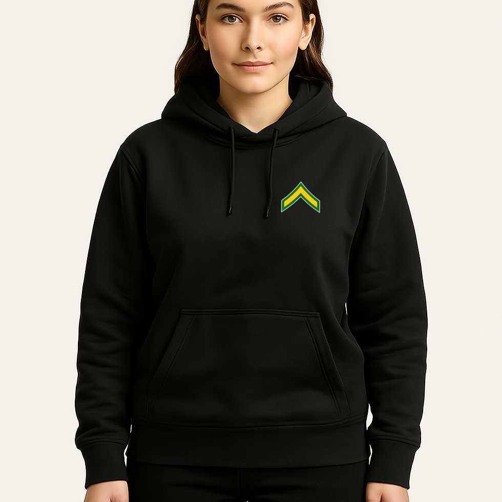 Private E 2 Mlitary Badge Hoodie
