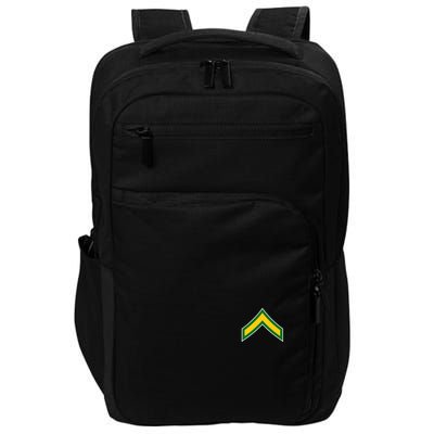 Private E 2 Mlitary Badge Impact Tech Backpack