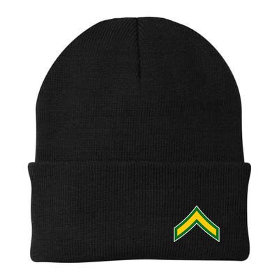 Private E 2 Mlitary Badge Beanie