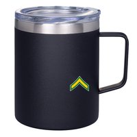Private E 2 Mlitary Badge 12oz Stainless Steel Coffee Mug