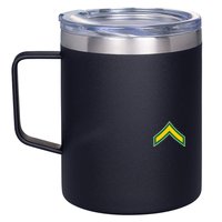 Private E 2 Mlitary Badge 12oz Stainless Steel Coffee Mug