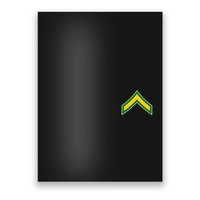 Private E 2 Mlitary Badge Poster