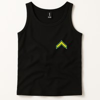 Private E 2 Mlitary Badge Tank Top