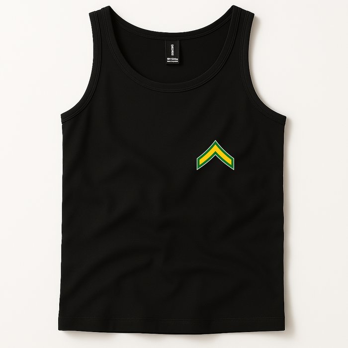 Private E 2 Mlitary Badge Tank Top