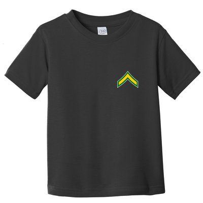 Private E 2 Mlitary Badge Toddler T-Shirt