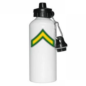 Private E 2 Mlitary Badge Aluminum Water Bottle 