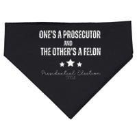 President Election 2024 Prosecutor Vs Felon Political Saying USA-Made Doggie Bandana