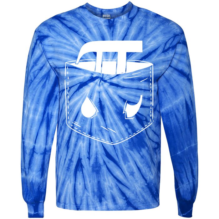 Pi Endless 3 14 Number Symbol For Math Teacher Gift Tie-Dye Long Sleeve Shirt