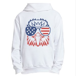 PATRIOTIC EAGLE 4th Of July USA American Flag Urban Pullover Hoodie