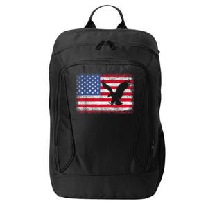 Patriotic Eagle 4th Of July Usa American Flag American Flag Gifts City Backpack