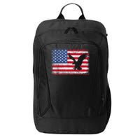 Patriotic Eagle 4th Of July Usa American Flag American Flag Gifts City Backpack