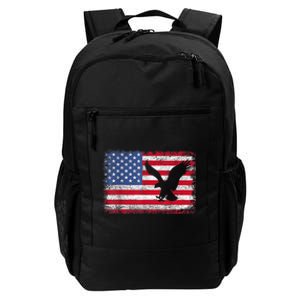 Patriotic Eagle 4th Of July Usa American Flag American Flag Gifts Daily Commute Backpack