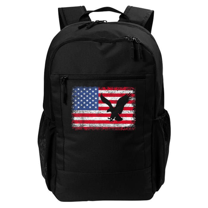 Patriotic Eagle 4th Of July Usa American Flag American Flag Gifts Daily Commute Backpack