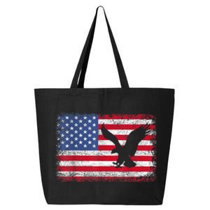 Patriotic Eagle 4th Of July Usa American Flag American Flag Gifts 25L Jumbo Tote