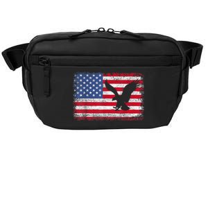 Patriotic Eagle 4th Of July Usa American Flag American Flag Gifts Crossbody Pack