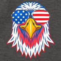 Patriotic Eagle 4th Of July Usa American Flag Pride Vector Backpack