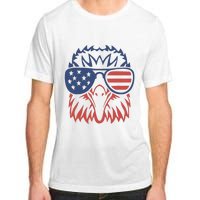 Patriotic Eagle 4th of July USA American Flag Design Adult ChromaSoft Performance T-Shirt