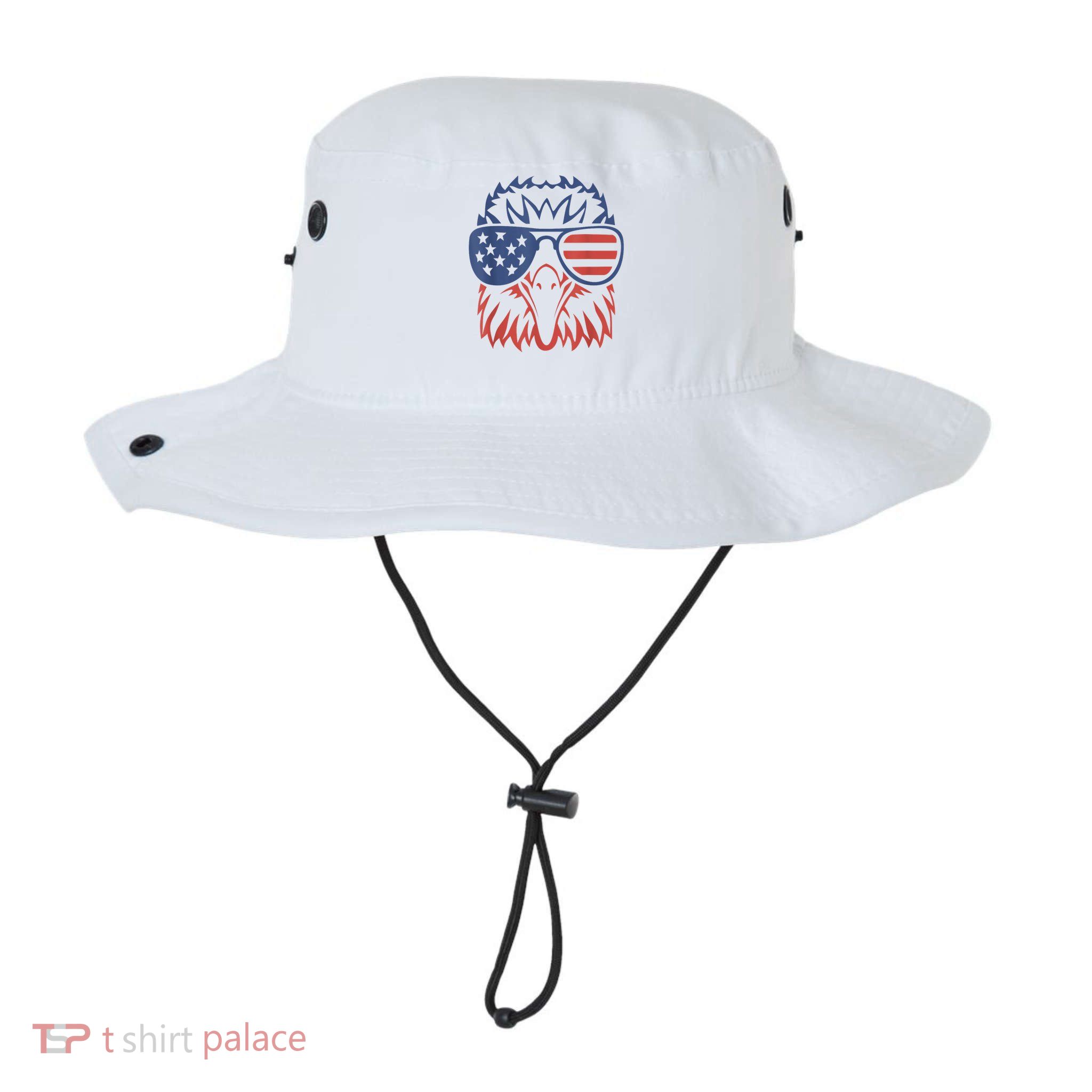 Patriotic Eagle 4th Of July Usa American Flag Patriotic Eagle Tees 4th Of July Bucket Hat