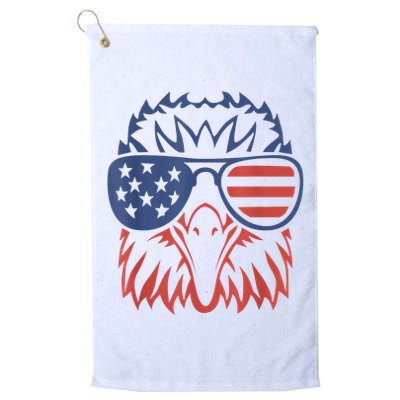 Patriotic Eagle 4th Of July Usa American Flag Patriotic Eagle Tees 4th Of July Golf Towel