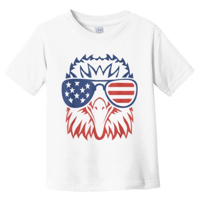 Patriotic Eagle 4th Of July Usa American Flag Patriotic Eagle Tees 4th Of July Toddler T-Shirt