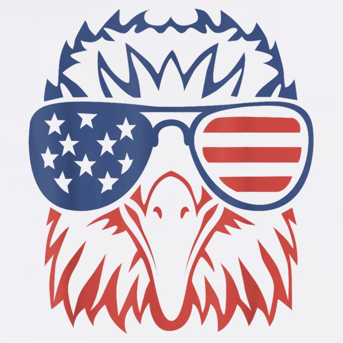 Patriotic Eagle 4th Of July Usa American Flag Patriotic Eagle Tees 4th Of July Women's V-Neck T-Shirt