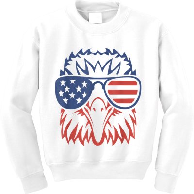 Patriotic Eagle 4th Of July Usa American Flag Patriotic Eagle Tees 4th Of July Kids Sweatshirt