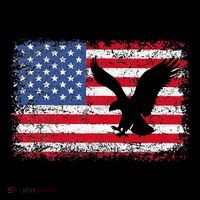 Patriotic Eagle 4th Of July Usa American Flag 16 in Basic Backpack