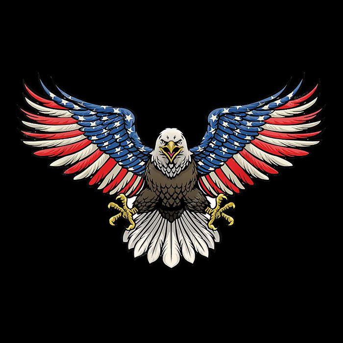 PATRIOTIC EAGLE 4th Of July USA American Flag Proud City Backpack